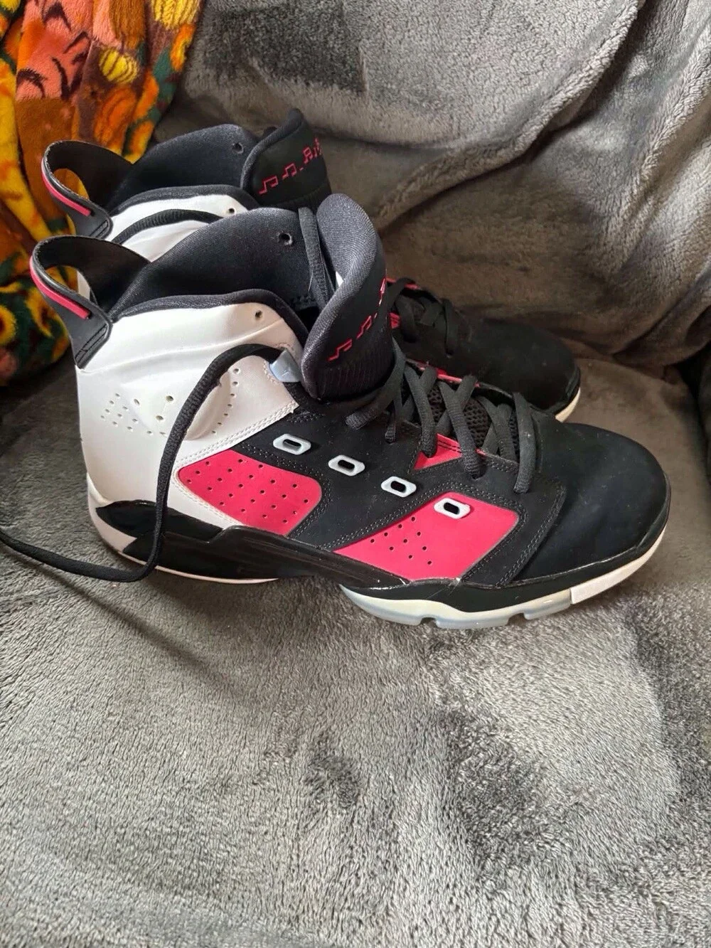 Nike Air Jordan 6 Retro GS Foam Black White DC7330-006  Size 12